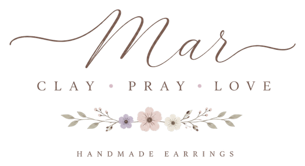 Mar Clay Pray Love — Handmade Earrings